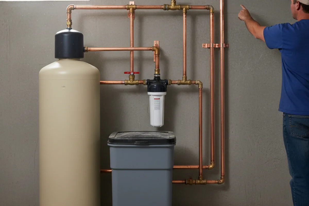 Whole-house water treatment system installed in Flint Hill